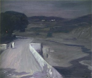 Moonlight On The Bridge — Sir John Lavery
