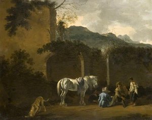 Halt Of The Gypsies — Karel Dujardin