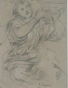 Young Man Sitting, Lifting A Cup — Pietro Da Cortona