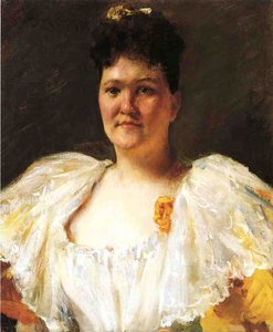 Portrait Of A Woman — William Merritt Chase