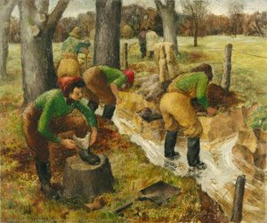 Women's Land Army Ditching