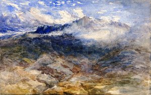 Mountain Heights, Cader Idris — David Cox The Elder