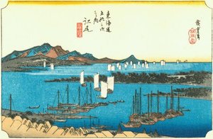 18th Station, Ejiri — Ando Hiroshige