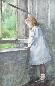 Girl At Window — Rose Maynard Barton
