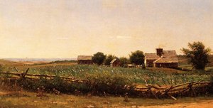 Farm By The Shore — Thomas Worthington Whittredge