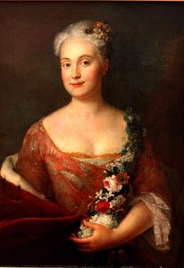 Countess Friederike Von Ansbach — Antuan Pesne