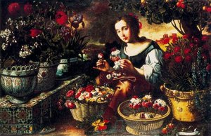 Girl in a Garden