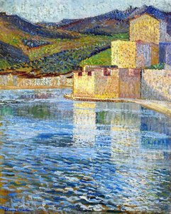 Ramparts At Collioure — Henri Jean Guillaume Martin