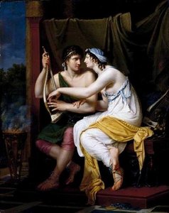 Young Lovers Playing The Lyre — Adèle De Romance