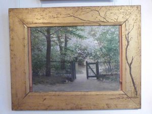 Le Jardin Du Peintre À Paris — Édouard Debat-ponsan