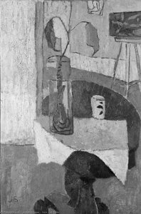 Vase And Table — Joseph Solman