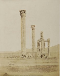 View Of The Temple Of Olympian Zeus From The West — James Downie Robertson