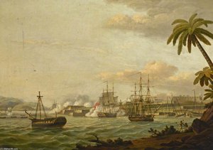The Capture Of Fort Royal — Thomas Luny