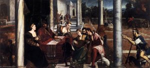 Dives And Lazarus — Bonifazio Veronese (bonifazio De Pitati)