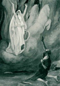 Elijah Carried Away Into Heaven By A Chariot Of Fire — Jacques Joseph Tissot, Romanticism