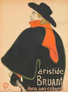 Aristide Bruant in his Cabaret