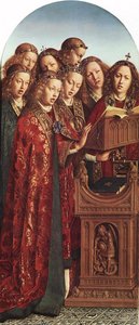 Das Genter Altarbild (detail) (8) — Jan Van Eyck