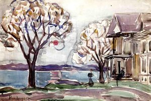 House By The Sea — Maurice Brazil Prendergast