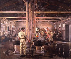 Cookhouse, Witley Camp, 1918 — Анна Эйри