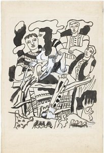 Study For The Circus — Fernand Léger