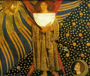 Dantis Amor — Dante Gabriel Rossetti, Pre-raphaelite Symbolism