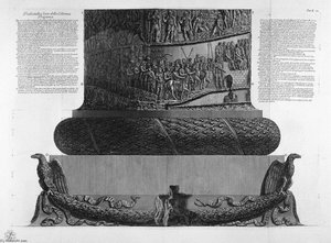 Pedestal And Base Of Trajan`s Column — Giovanni Battista Piranesi