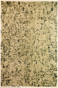 Graue Alphabete — Jasper Johns