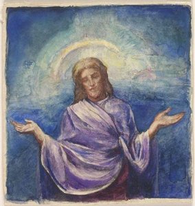 Christ The Redeemer, Study For Window — John La Farge