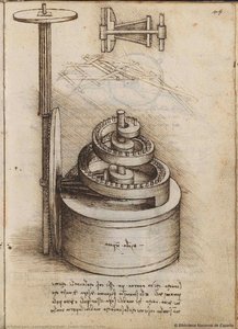 Codex Madrid I, F.45r — Leonardo Da Vinci, High Renaissance