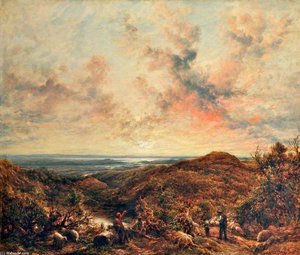 Over Some Wide-watered Shore — John Linnell