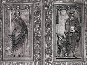 Bronze Door (detail) — Filarete