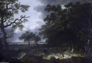Wooded Landscape — Thomas Barker