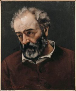 Portrait Of Paul Chenavard — Gustave Courbet, Contemporary Realism