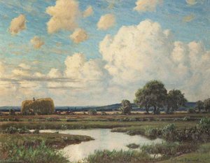 Cumulus Clouds Haymaking