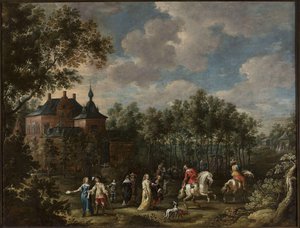 Scene In A Park — Lucas Van Uden