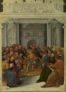 Christ Disputing With The Doctors — Lodovico Mazzolino