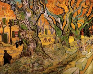 The Road Menders — Vincent Van Gog, Post-impressionism