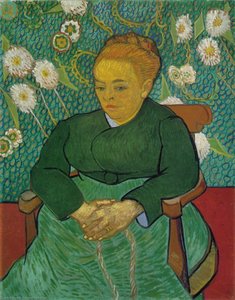 La Berceuse (augustine Roulin) — Vincent Willem Van Gogh, Post-impressionism