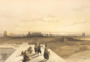 Ruins Of Karnac — David Roberts