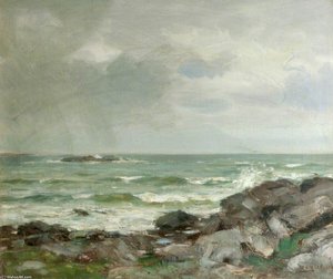 Grey Day On The Solway — William Stewart Macgeorge