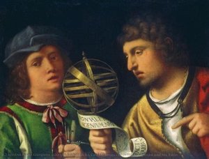 Giovanni Borgherini Und Sein Tutor — Giorgione