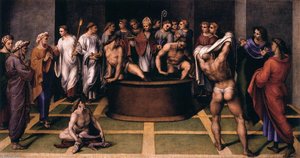 St Augustine Baptizes the Cathechumens