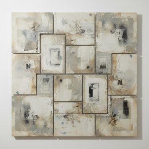 Echoes Of Structure: A Monumental Study In Palimpsestic Decay And Fading Memory — Laurent Fabre