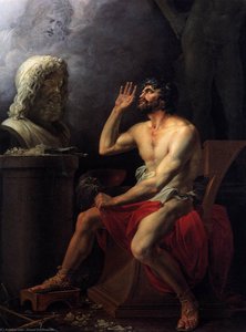 Phidias Chiselling The Bust Of Zeus — József Dorffmeister, Baroque