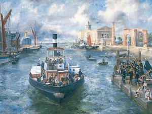 The Ferryboat 'charon' — Richard Ernst Eurich
