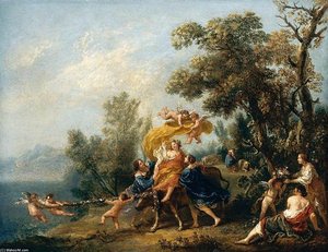 Rape Of Europa — Francesco Zuccarelli