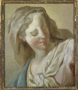 Tête De Vierge — Jean-bernard Restout
