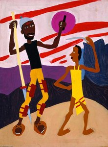 David And Goliath — William H. Johnson