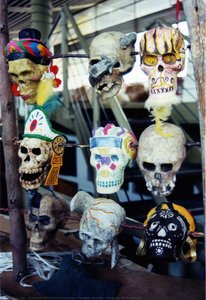 Maqueta de Tzompantli