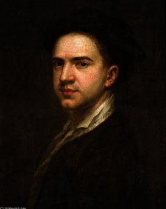 Portrait Of A Man — Richard Wilson, Classical Realism